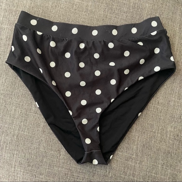 House of Harlow 1960 x REVOLVE Mariah High-Waisted Polka Dot High Waist Bottom - Picture 2 of 7